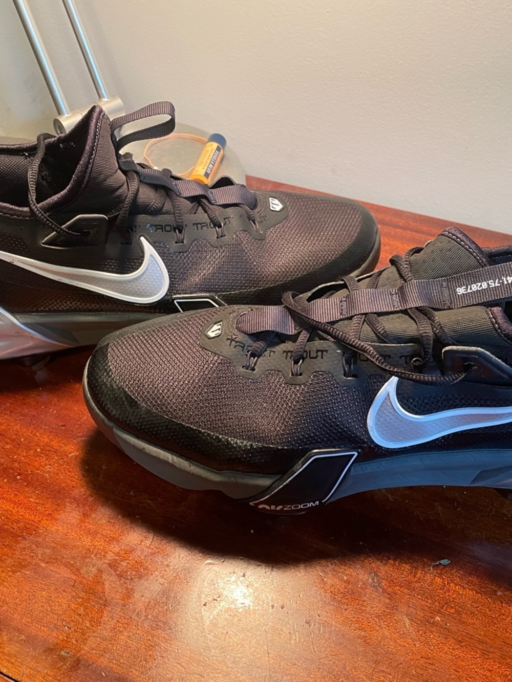 Nike Men’s Black and White Training Sneakers